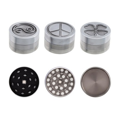 GRINDER metalowy DO CBD suszu CRUSHER młynek