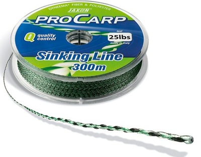 Plecionka Sinking Line Green/black 25lbs 10m Jaxon