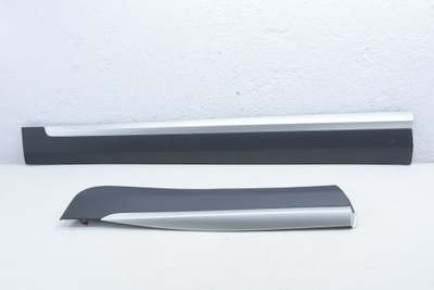 Mg zs suv 2023 молдинг дверь левая перед задняя фото №1