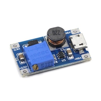 Przetwornica Step-Up MT3608 2A z micro USB Arduino