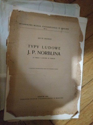 Typy Ludowe J.P Noblina - Jan st. Bystroń 1934