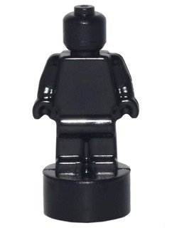 LEGO Akcesoria Statuetka Figurka Czarna 90398