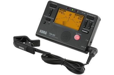 Metro-Tuner KORG TM60C BK + mikrofon na klips