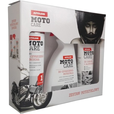 MOTO CARE JUEGO PREZENTOWY PARA MOTOCYKLISTY MAQUILLAJE DO MOTOCYKLA 3W1  