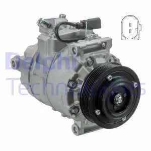 Компрессор компрессор кондиционера cs20522 delphi vw фото №1