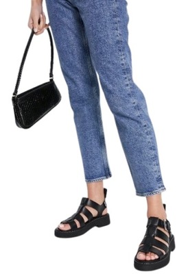 DAMSKIE SKÓRZANE SANDAŁY NA LATO CASUAL 39 ŁDF