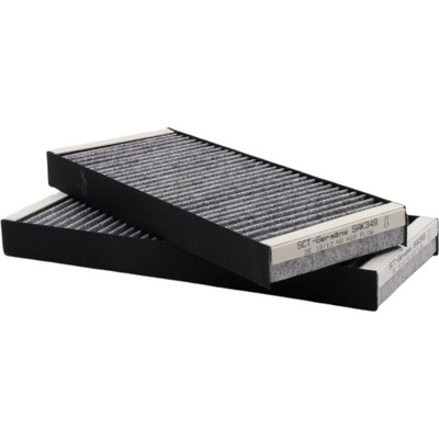 Фільтр салонний sak 349 sct germany nissan navara d40 pathfinder r51 фото №1