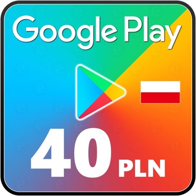 Kod podarunkowy Google Play 40 zł