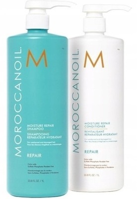 MOROCCANOIL MOISTURE REPAIR SZAMPON+ ODŻYWKA 2x 1L