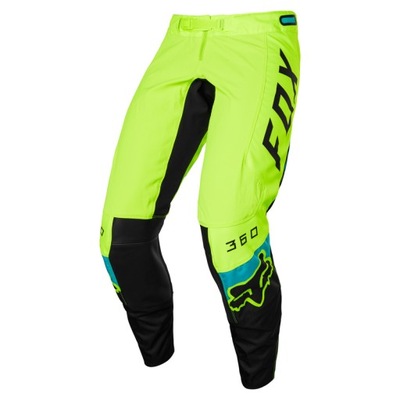 SPODNIE FOX JUNIOR 360 DIER FLUORESCENT YELLOW Y24