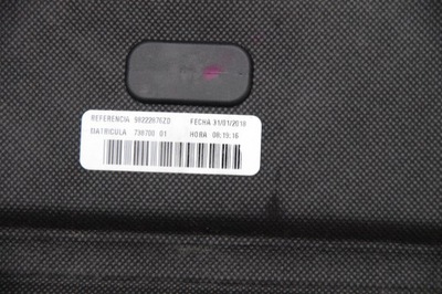 Обшивка пол багажника peugeot 5008 ii 7-0s фото №1