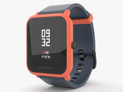 Smartwatch AMAZFIT BIP CZERWONY KOMPLET