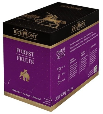 Herbata Richmont Forest Fruit 50x6g owoce leśne