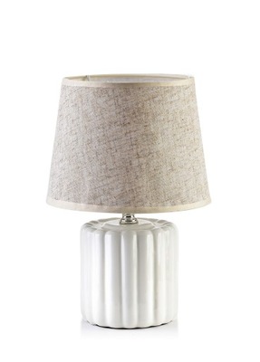 LETI WHITE Lampa stołowa 10,5x10,5xh26,5cm