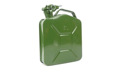 KANISTER TANK 5L METAL GREEN 305X240X115  