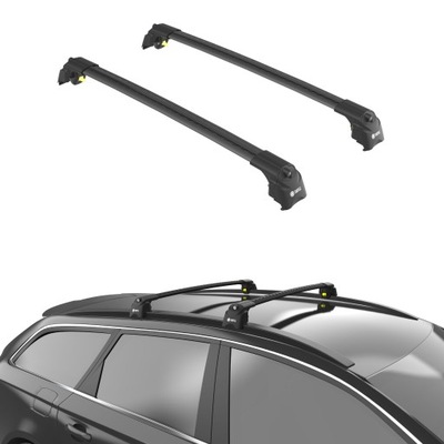 TURTLE MALETERO DE TECHO AIR-2 PARA BMW 2-SERIES ACTIVE TOURER (F45) NEGRO  