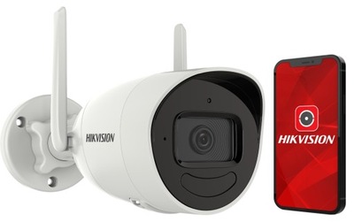 Kamera WIFI Hikvision 4MPx 2K+ DS-2CV2041G2-IDW Zewnętrzna Mikrofon IR30m
