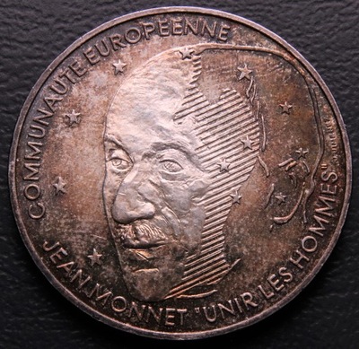 ANK FRANCJA 100 FRANCS 1992 JEAN MONNET