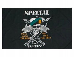 Flaga Mil-Tec - Special Forces 90x150 cm