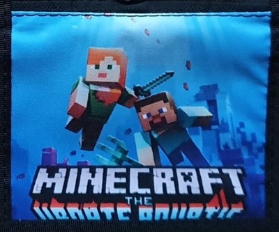 MINECRAFT PORTFEL ROZKŁADANY WZÓR MC3