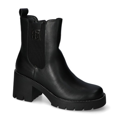 Botki Goodin HF319 Czarne mat 38