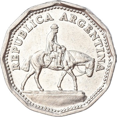 Moneta, Argentina, 10 Pesos, 1963