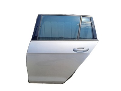 Vw golf vii рестайлінг  двері ліва задній задні універсал колір la7w фото №1