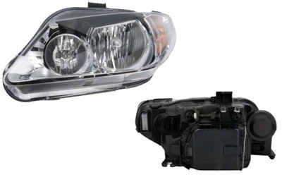 Фара лампа лівий seat exeo 3r 08-13 valeo фото №1