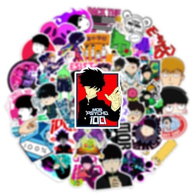 100 ШТУКИ MOB PSYCHO ANIME НАКЛЕЙКИ ДЛЯ SCRAP LOK3590