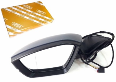 Дзеркало зовнішнє ліва skoda superb 3 3v1857507 фото №1