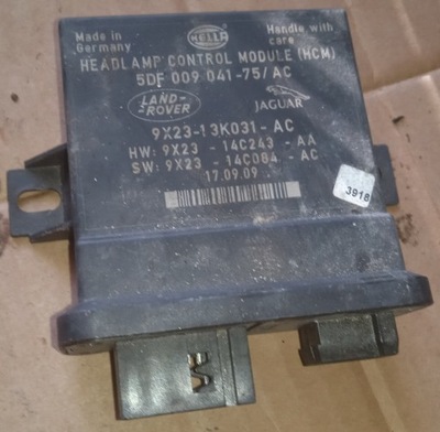 Jaguar xf range rover 9x2313k031ac модуль лампа фото №1
