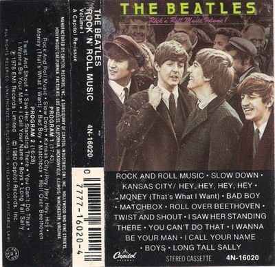 [Kaseta] The Beatles - Rock 'N' Roll Music, Volume 1 (MC) [NM]