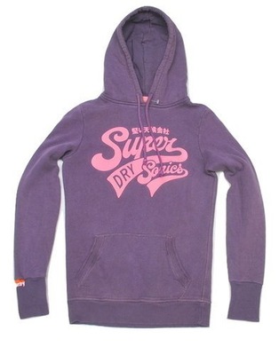 U Wygodna Bluza z kapturem SuperDry XS prosto zUSA