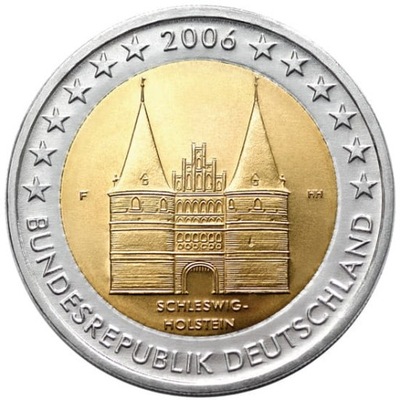 2 euro Niemcy Szlezwik Holsztyn 2006