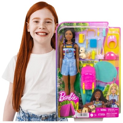 Lalki dla DZIEWCZYNEK Barbie Brooklyn na Kempingu