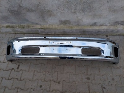 Dodge ram 1500 2015- бампер перед передний хром фото №1