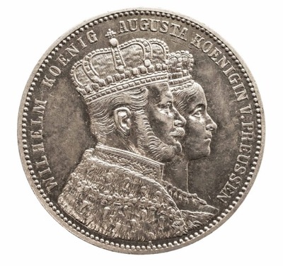 5.Niemcy, Prusy, Wilhelm I 1861 - 1888, talar 1861