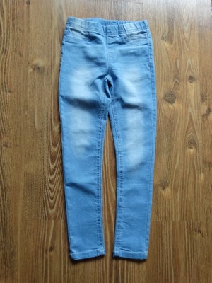 Spodnie jeans slim 8-9l, r.134