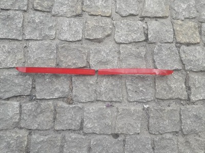 Бампер задняя vw tiguan 2011-2016 отражатель комплект фото №1