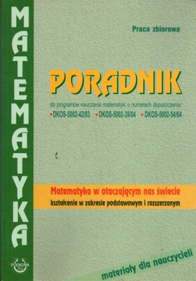 Matematyka Poradnik do programów nauczania matematyki