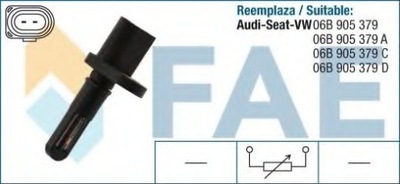 SENSOR TEMPERATURA AIRE VW  