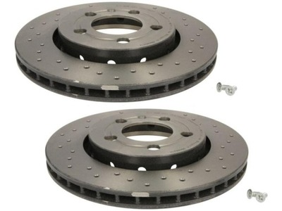 DISCS REAR SKODA OCTAVIA I MK1 1.8 2.0 99-07  