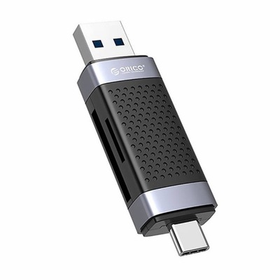 Dualny Czytnik USB 3.0 USB C kart SD SDHC SDXC U1 UHS