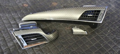 2016 cadillac cts-v панель приладів консоль карбон молдинг фото №1