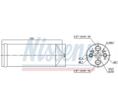 Nissens осушувач повітря осушувач фото №1