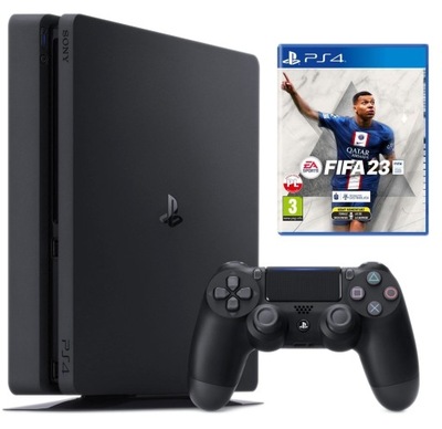 NOWA KONSOLA Sony PS4 SLIM PlayStation 4 1TB + FIFA 23 PL - CUH-2216