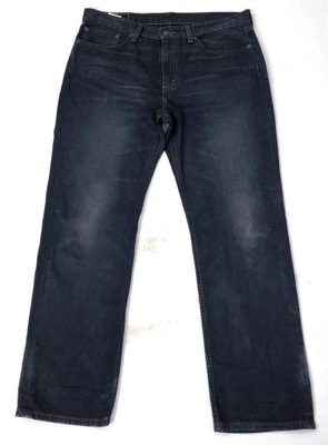 Levi's 514 Szare Jeansowe Spodnie W 36 L 32