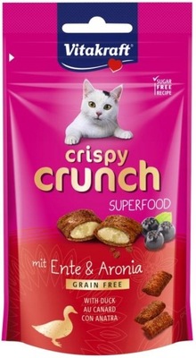 Przekąska Dla Kota Vitakraft Crispy Crunch Kaczka Aronia Smakołyk