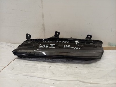 Противотуманная фара led drl peugeot 308 iii p5 t10 9835230880 фото №1