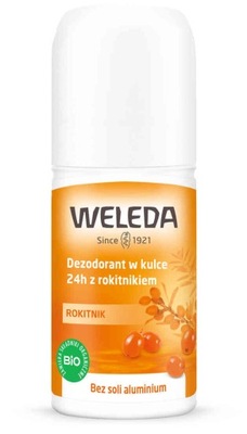 Weleda Dezodorant w Kulce z Rokitnikiem 24h 50ml